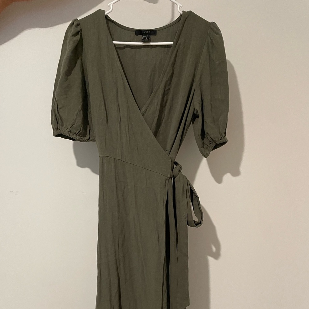 Green Tie Dress